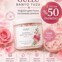 Magnesiumbadzout rose 2e -50%